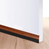 Burlete Puerta Pvc Sapelli Con Goma 1 Metro al por Mayor | Almacén de Ferretería