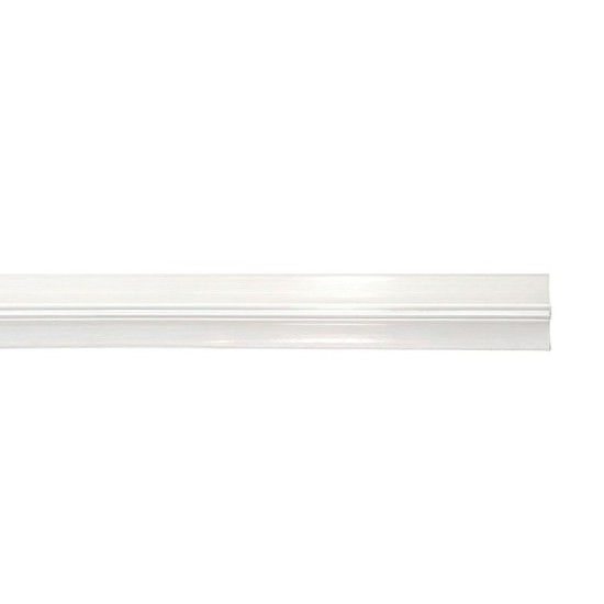 Burlete Puerta Pvc Transparente Con Goma 1 Metro al por Mayor | Almacén de Ferretería