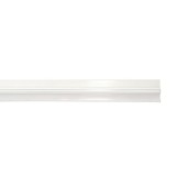 Burlete Puerta Pvc Transparente Con Goma 1 Metro al por Mayor | Almacén de Ferretería