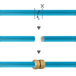 Reparador Laton Para Mangueras 3/4", Blister 1 pieza