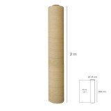 Malla Sombreo Rollo 2 x 50 metros, Reduce Radiación, Protección Jardín y Terraza, Regula Temperatura, Color Beige al por Mayor |