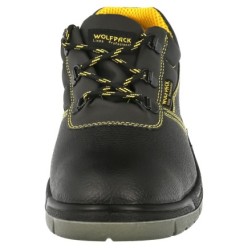 Zapatos Seguridad S3 Piel Negra Wolfpack  Nº 39 Vestuario Laboral,calzado Seguridad, Botas Trabajo, (Par)