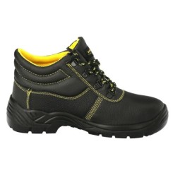 Botas Seguridad S3 Piel Negra Wolfpack  Nº 39 Vestuario Laboral,calzado Seguridad, Botas Trabajo, (Par)