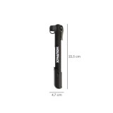 Bomba Para Bicicletas, Inflador Para Bicicleta, Bomba Patinete, Valvulas Schrader, Dunlop y Presta 8 Bares, Con soporte Bici al 