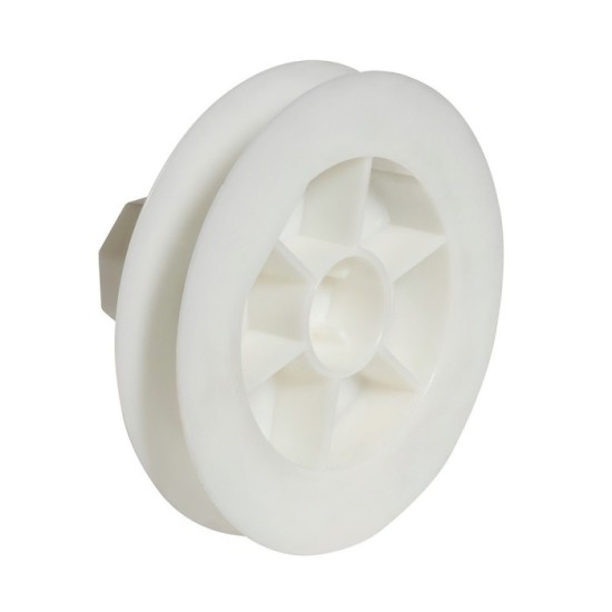 Disco Persiana Plastico Compacto para Rodamieto 120x40 mm,  Cinta 18 mm, al por Mayor | Almacén de Ferretería