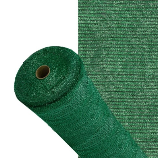 Malla Sombreo Rollo 1,5 x 50 metros, Reduce Radiación, Protección Jardín y Terraza, Regula Temperatura, Color Verde Claro al por