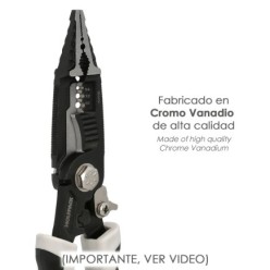 Alicates Multifuncion Especial Cables, Multiherramienta Electricista, Pelacables, Cortacables, Alicates Terminales, Alicates,