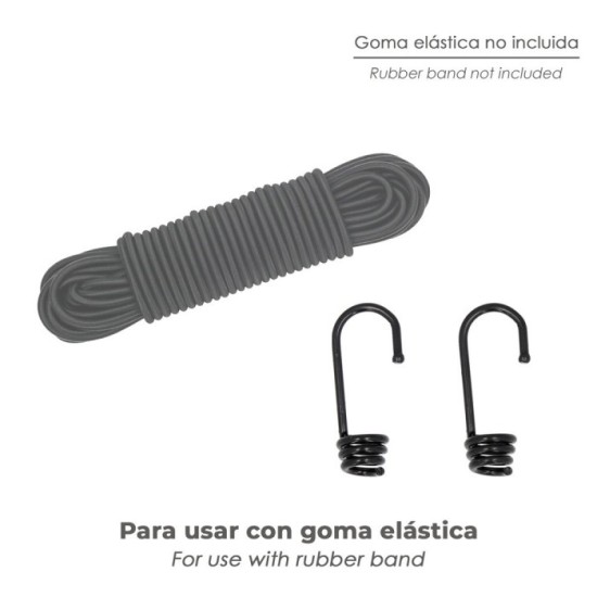 Gancho Para Pulpo De Goma (2 unidades) al por Mayor | Almacén de Ferretería