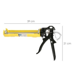 Pistola Silicona Profesional Extrafuerte, Cartuchos 310 ml, Pistola Selladora Silicona, Pistola Calafateo, Pistola Calafatear