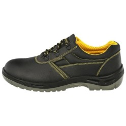 Zapatos Seguridad S3 Piel Negra Wolfpack  Nº 45 Vestuario Laboral,calzado Seguridad, Botas Trabajo, (Par)