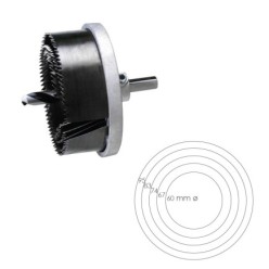 Juego Sierras Campana 30 mm, Ø 60/95 mm, 5 Piezas