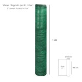 Malla Sombreo Rollo 2,0 x 10 Metros, Reduce Radiación, Protección Jardín y Terraza, Regula Temperatura, Color Verde Claro al por