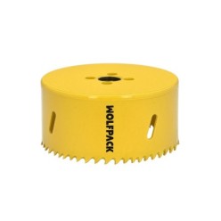 Corona Sierra Bimetal Ø 92 mm, Templado Termico, Base Reforzada, Corona Madera, Broca Agujeros Madera, Acero, Hierro, Plasticos