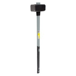Maza Con Mango Fibra Vidrio 3 Kg, Cabeza Forjada, Con Anillo Anti Vibración, Maza / Porro