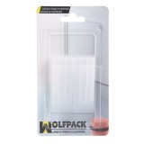 Cuñas para Puerta Transparentes (Blister 2 unidades) al por Mayor | Almacén de Ferretería