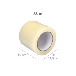 Cinta Para Reparacion Invernaderos 10 cm, x 33 metros, Cinta Adhesiva Reparacion Alta Resistencia