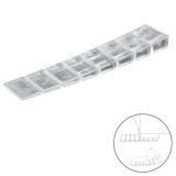 Cuñas Calza Muebles Ajustable / Recortable Transparente (Blister 9 Piezas) al por Mayor | Almacén de Ferretería