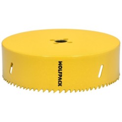 Corona Sierra Bimetal Ø 152 mm, Templado Termico, Base Reforzada, Corona Madera, Broca Agujeros Madera, Acero, Hierro, Plasticos