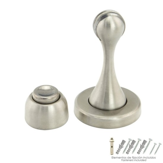 Tope Puerta Retenedor Magnetico Extrafuerte Acero Inoxidable Para Pared y Suelo al por Mayor | Almacén de Ferretería