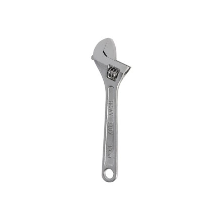 Llave Ajustable Moleta 6" / 150 mm, Llave Inglesa, Llave Apriete, Llave Ajustable