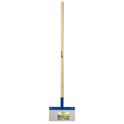 Rascador / Rasqueta Para Techos, Suelos, Paredes 300x150 mm, Con Mango Madera 1200 mm, Fabricado en Acero