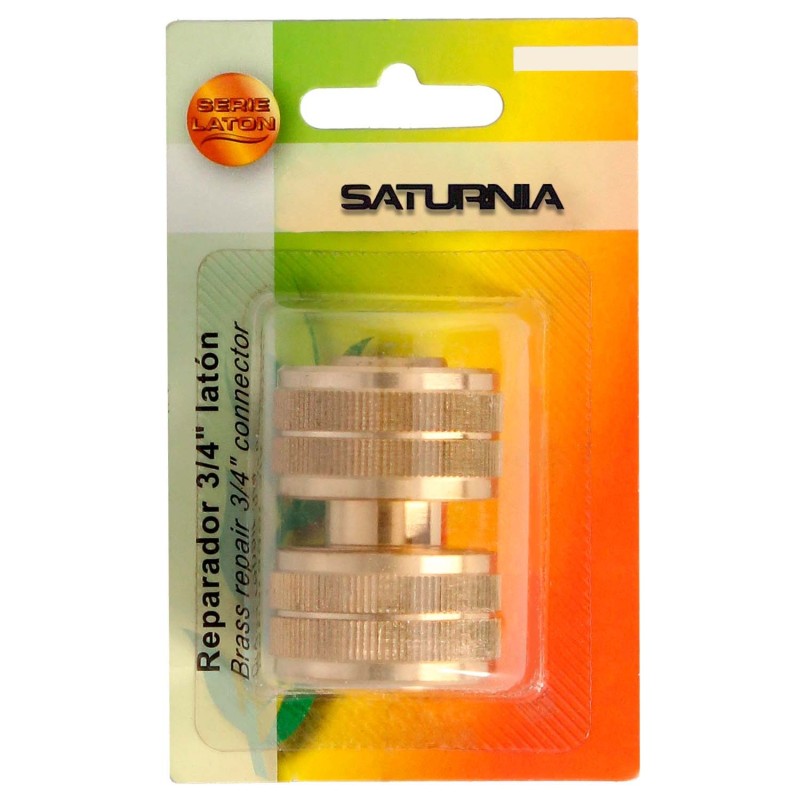 Reparador Laton Para Mangueras 3/4", Blister 1 pieza