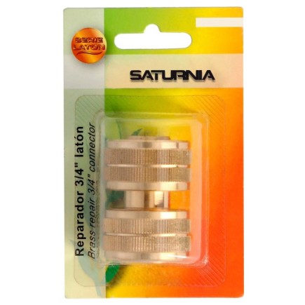 Reparador Laton Para Mangueras 3/4", Blister 1 pieza