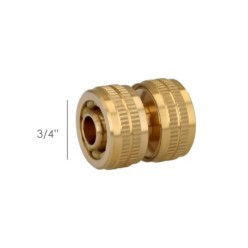 Reparador Laton Para Mangueras 3/4", Blister 1 pieza