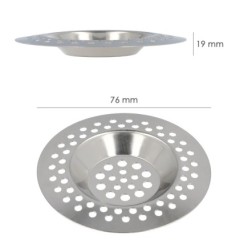 Filtro Cestillo Para Lavabo / Fregadero Inoxidable 8 cm,