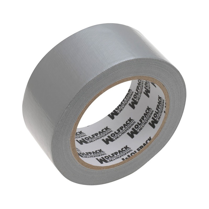 Cinta Americana "Muscle" Gris 48 mm, x 10 mertos, Super Resistente, Sellar, Reparar, Unir, Fijar, Sujetar, Empaquetar,