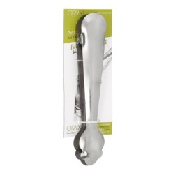 Pinzas Para Hielo de Acero Inoxidable Con Muelle de Apertura Automatica, Longitud 19 cm,
