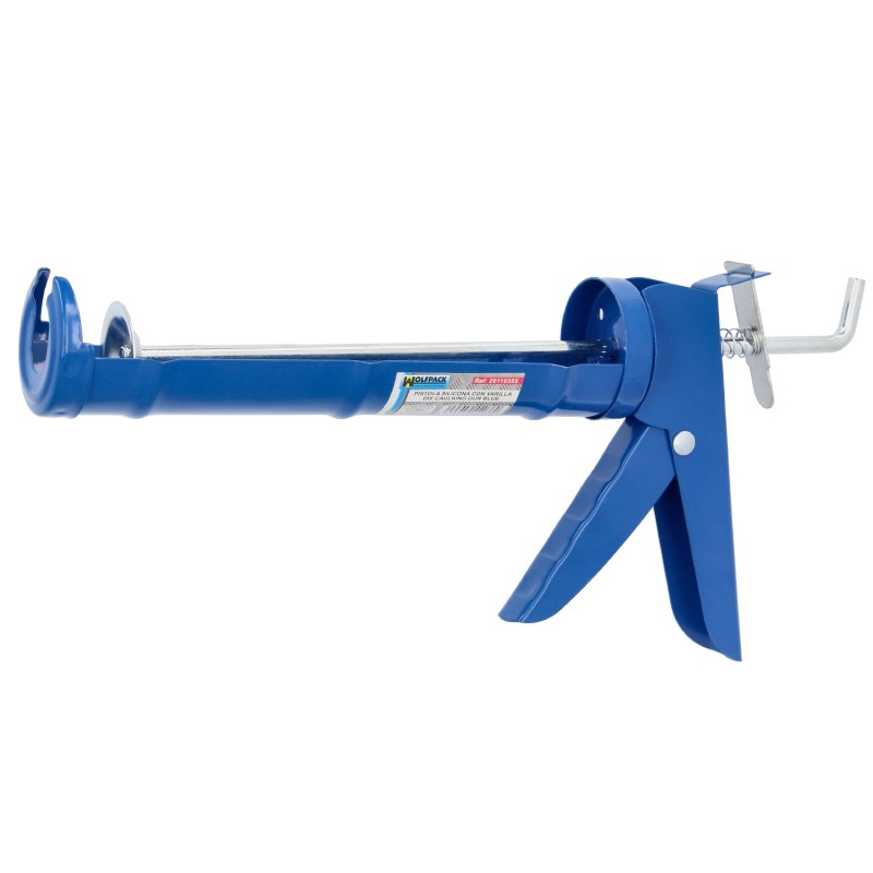 Pistola Silicona Basic, Color Azul, Pistola Selladora, Pistola Selladora Silicona, Pistola Calafateo, Pistola Calafatear,