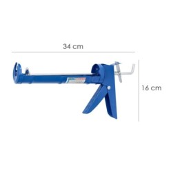 Pistola Silicona Basic, Color Azul, Pistola Selladora, Pistola Selladora Silicona, Pistola Calafateo, Pistola Calafatear,