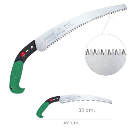 Serrucho Samurai Curvo Mango TPR 330 mm,