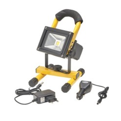 Foco Led 20 Watt, Luz Blanca 4000º K IP 65 600 Lumenes Con Asa de Transporte, Proyector Led Con Asa, Foco Led Trabajo