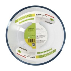Bol De Cristal, Ideal Para Mezclas, 2,5 Litros, Libre BPA, Cristal De Borosilicato,Ensaladas, Postres, Cocina, Resposteria
