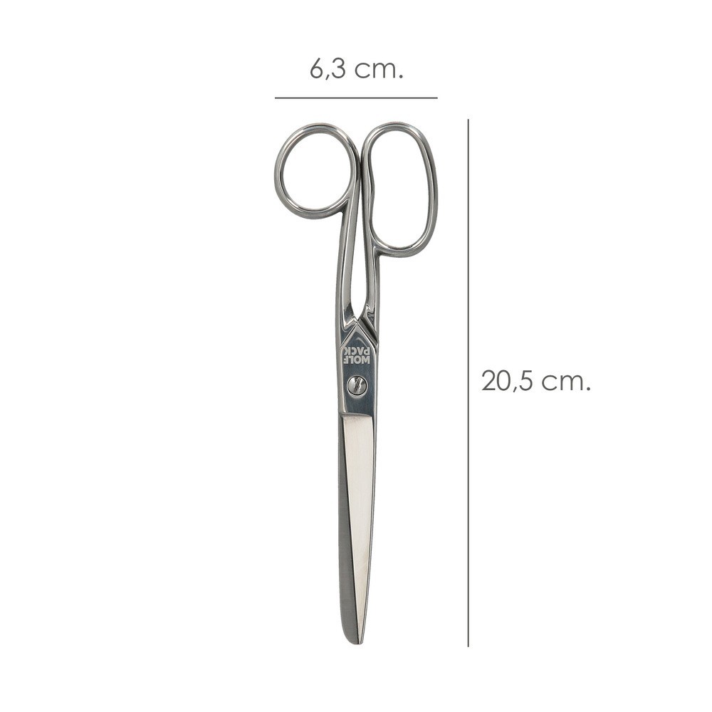 Tijera Modista 8,0" / 205 mm, tijera De Costura Multifunción Acero Inoxidable Ideal Para Cortar Todo Tipo De Telas, Manualidades