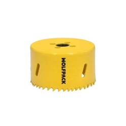 Corona Sierra Bimetal Ø 79 mm, Templado Termico, Base Reforzada, Corona Madera, Broca Agujeros Madera, Acero, Hierro, Plasticos