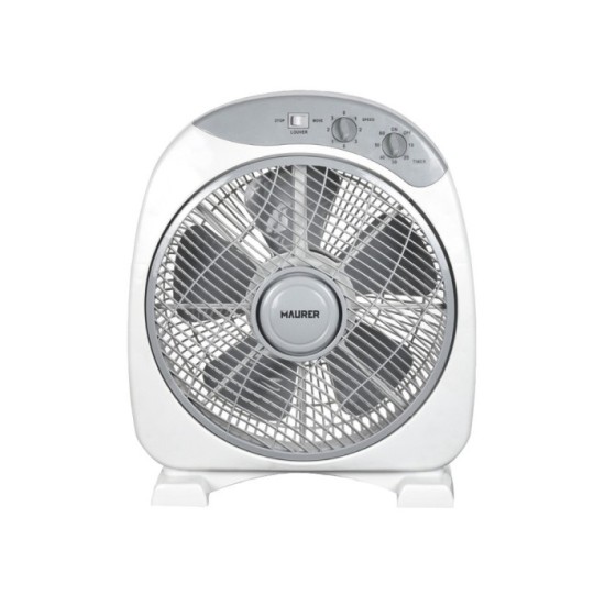 Ventilador Maurer Box Ø 30cm 40 Watt, 3 velocidades  Aspas gran tamaño, 3 Con temporizador al por Mayor | Almacén de Ferretería