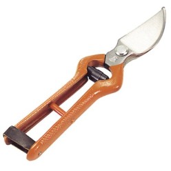 Tijeras Podar Forjada Curva   1 Mano  21 cm,