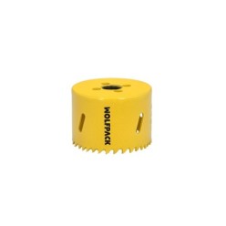 Corona Sierra Bimetal Ø 59 mm, Templado Termico, Base Reforzada, Corona Madera, Broca Agujeros Madera, Acero, Hierro, Plasticos