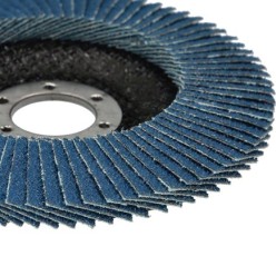 Disco Laminas Lija Circonio 115x22 mm, Grano  80