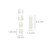 Colgador Wolfpack 299h (Bl, 4u) Clavar al por Mayor | Almacén de Ferretería