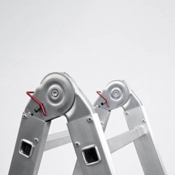 Escalera Telescópica Aluminio  5+5 Peldaños