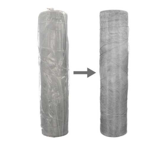 Tela Mosquitera Aluminio 18x14 Ancho 120 cm, Rollo 30 Metros, Malla Mosquitera Aluminio Anti Mosquitos, Antimoscas, al por Mayor