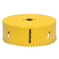 Corona Sierra Bimetal Ø 127 mm, Templado Termico, Base Reforzada, Corona Madera, Broca Agujeros Madera, Acero, Hierro, Plasticos