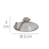 Colgador Oryx Ventosa 50 mm, (Blister 2 Unidades) al por Mayor | Almacén de Ferretería