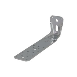 Soporte Para Madera Con Angulo Reforzado 65x88x285 mm, Conector Angular, Escuadra Fijación, Zapata Madera Soporte Pergola Madera