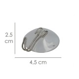 Colgador Oryx Ventosa 38 mm, (Blister 4 Unidades) al por Mayor | Almacén de Ferretería