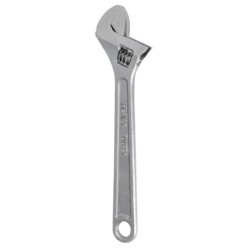 Llave Ajustable Moleta 12" / 300 mm, Llave Inglesa, Llave Apriete, Llave Ajustable
